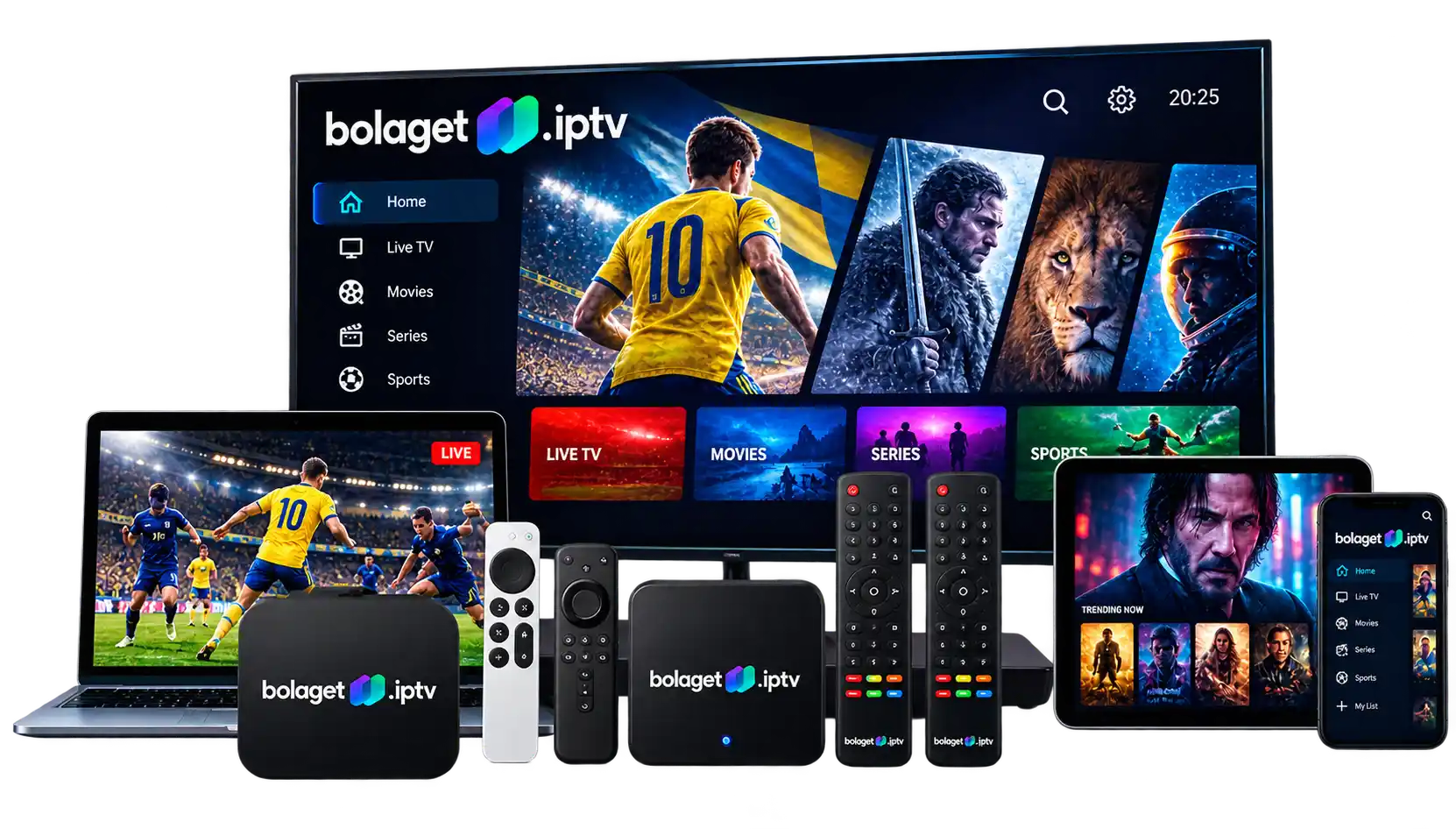 IPTV Bolaget Kompatibla Enheter